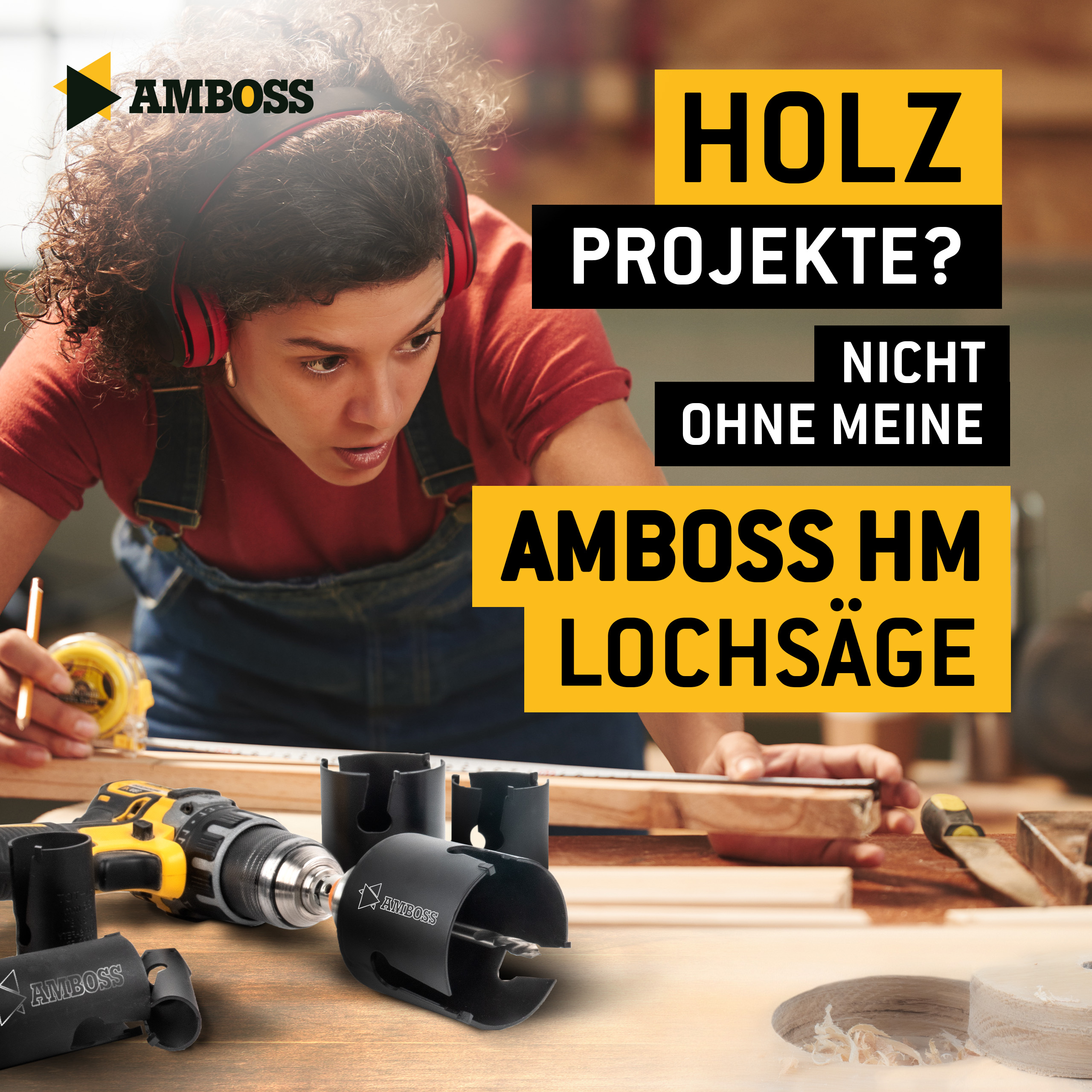 Amboss HM Multifunktions-Lochsäge Ø54 mm (ohne Aufnahme) Amboss HM Multifunktions-Lochsäge Ø54 mm (ohne Aufnahme)