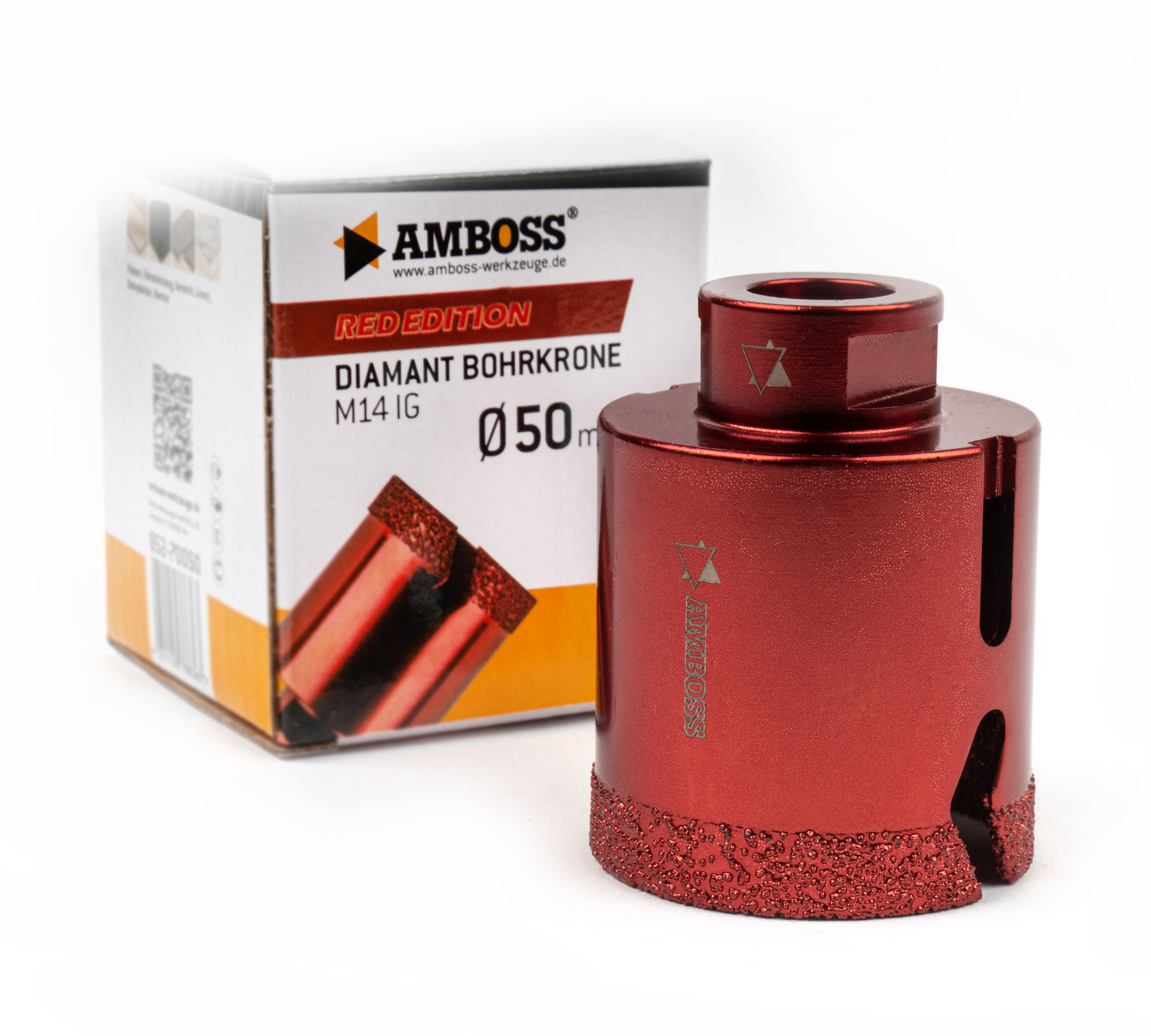 Amboss Red Edition Bohrkrone 50 mm Amboss Red Edition Bohrkrone 50 mm