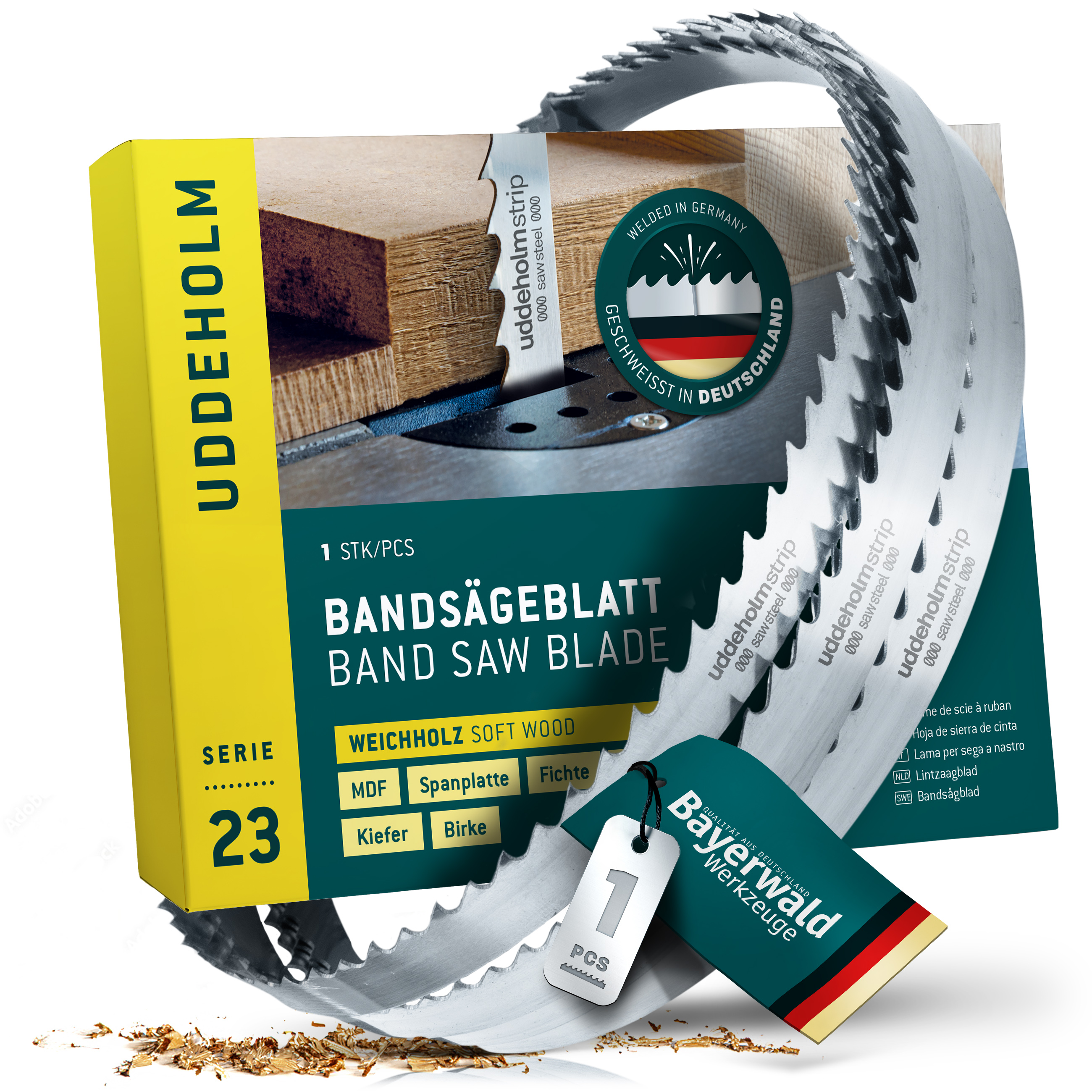 Uddeholm Bandsägeblatt  4080 x 10 x 0.6 x 6mm