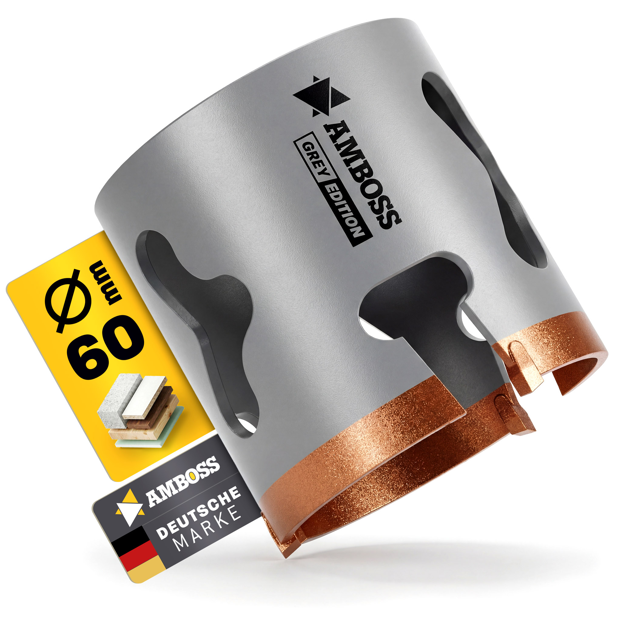 Amboss HM Multifunktions-Lochsäge Ø60 mm (ohne Aufnahme)