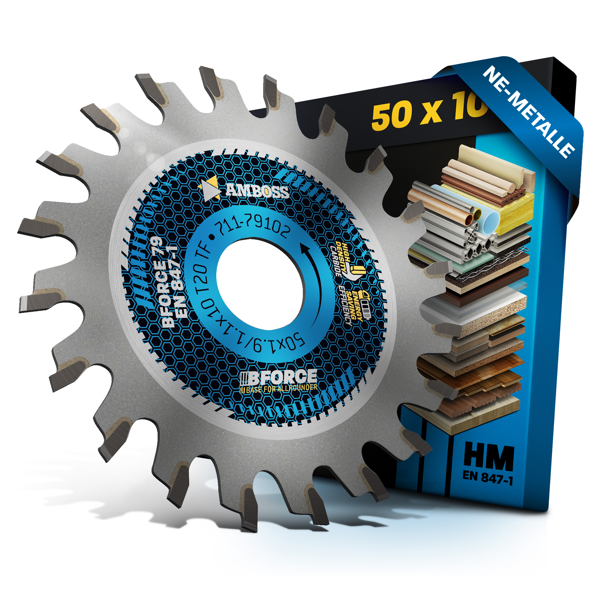HM Kreissägeblatt - 50 x 1.9/1.1 x 10  Z20 TF HM Kreissägeblatt - 50 x 1.9/1.1 x 10  Z20 TF