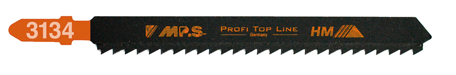 3x MPS 3134 Stichsägeblatt Länge 115/85 mm