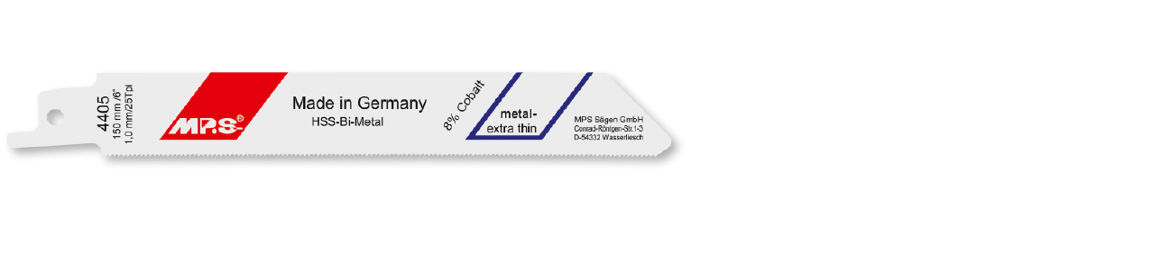 5x MPS Säbelsägeblatt Länge 150 mm 5x MPS Säbelsägeblatt Länge 150 mm