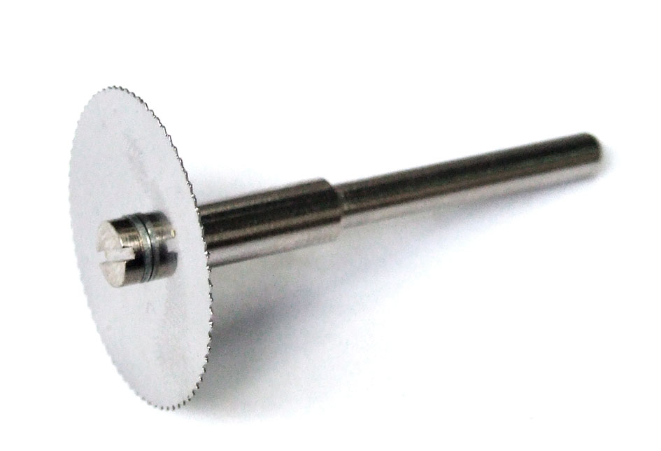 1x Minikreissägeblatt mit Aufnahme für Dremel 1x Minikreissägeblatt mit Aufnahme für Dremel