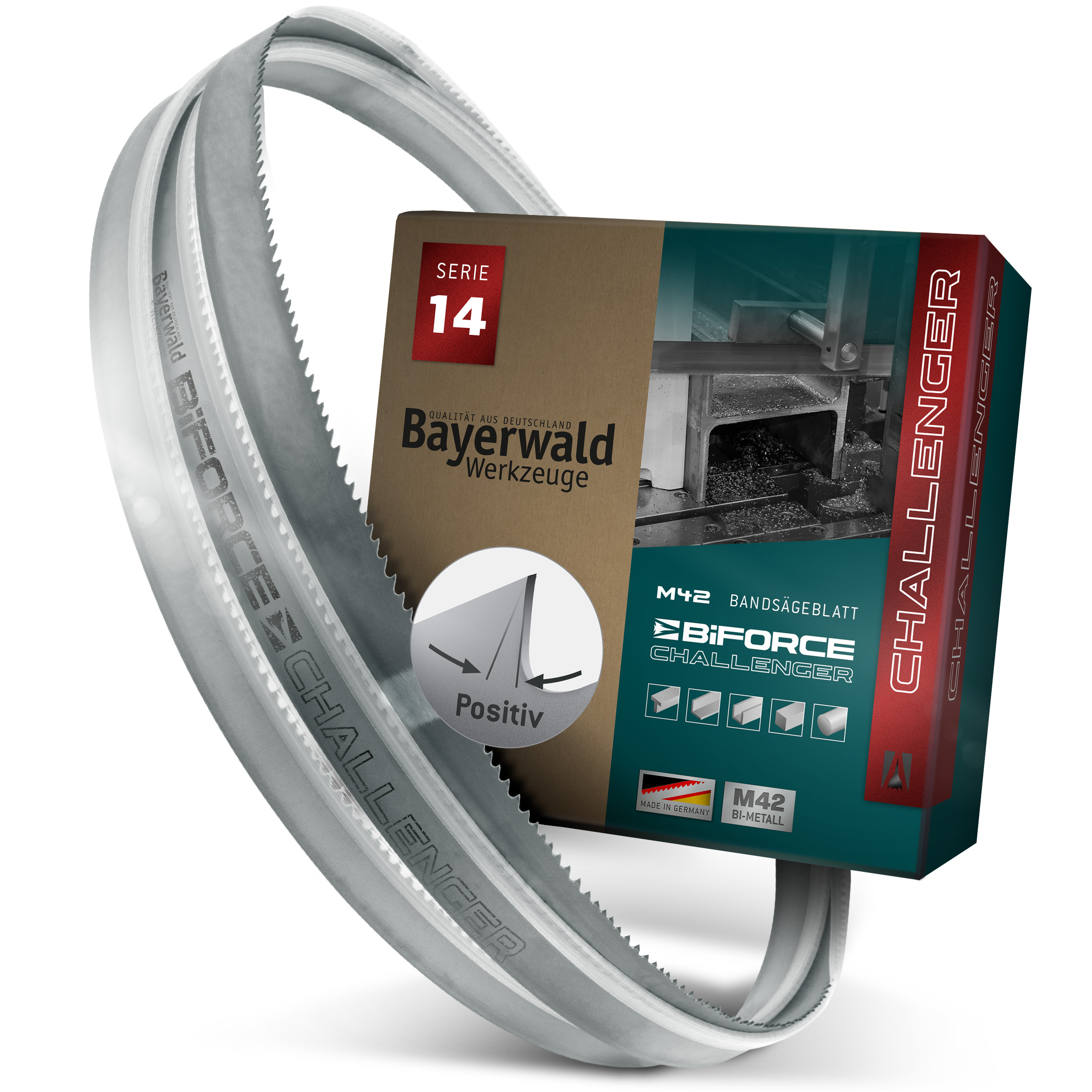 Bayerwald M42 Bandsägeblatt BiFORCE CHALLENGER 67 x 1.6 x 3|4 ZpZ