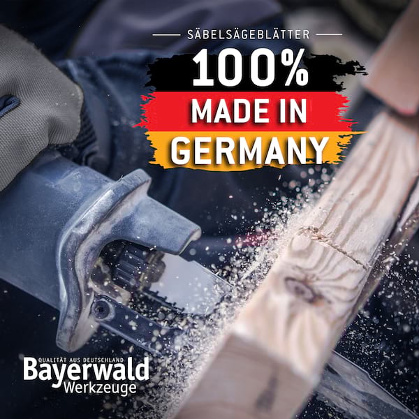 Säbelsägeblatt Set 5tlg. für Bleche, Winkel, Rohre (Metall) / Bayerwald Werkzeuge / 8-18 ZpZ / Universalschaft Säbelsägeblatt Set 5tlg. für Bleche, Winkel, Rohre (Metall) / Bayerwald Werkzeuge / 8-18 ZpZ / Universalschaft