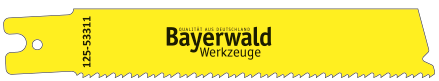 1x Bayerwald Werkzeuge Säbelsägeblatt Länge 150 mm 1x Bayerwald Werkzeuge Säbelsägeblatt Länge 150 mm