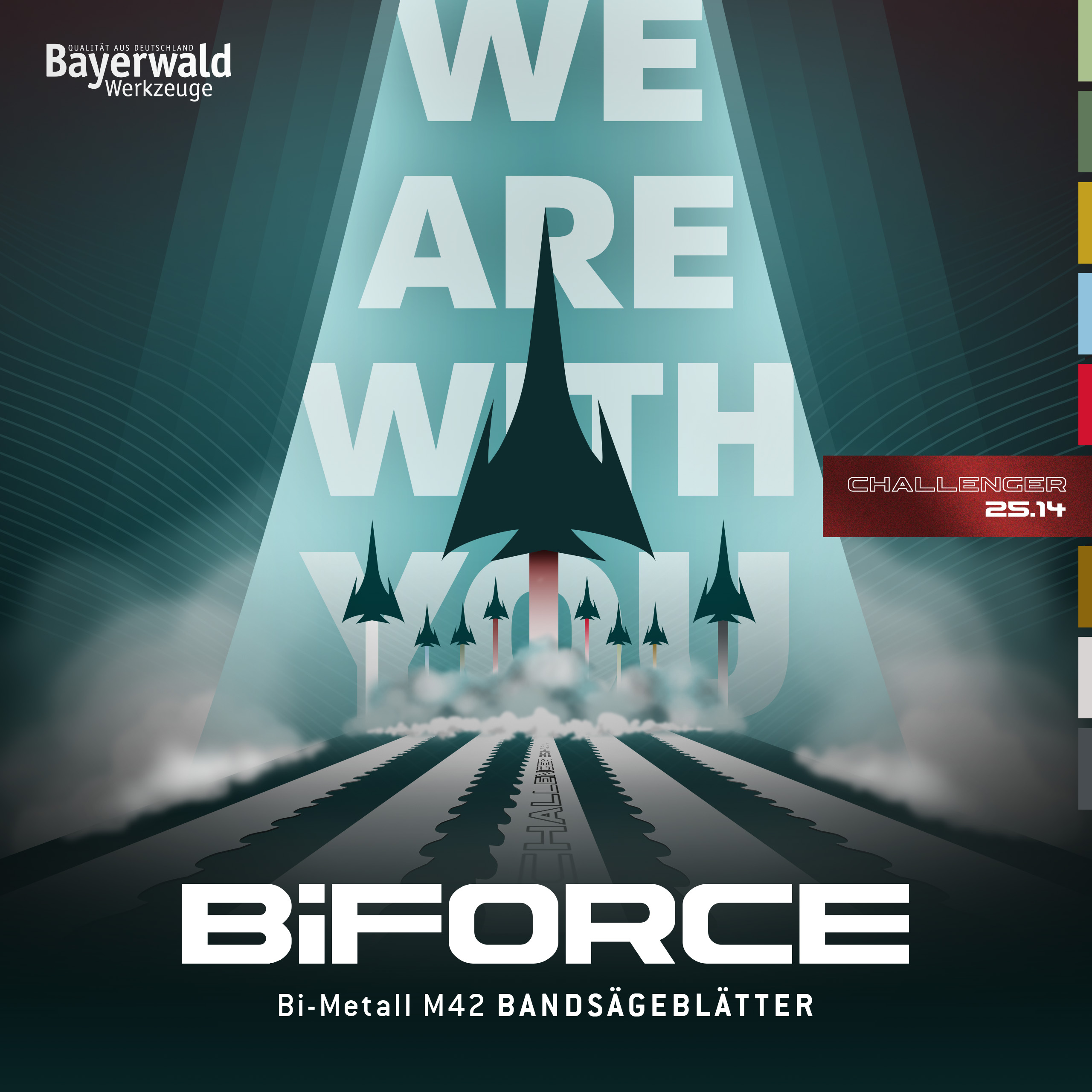 Bayerwald M42 Bandsägeblatt BiFORCE CHALLENGER 67 x 1.6 x 3|4 ZpZ