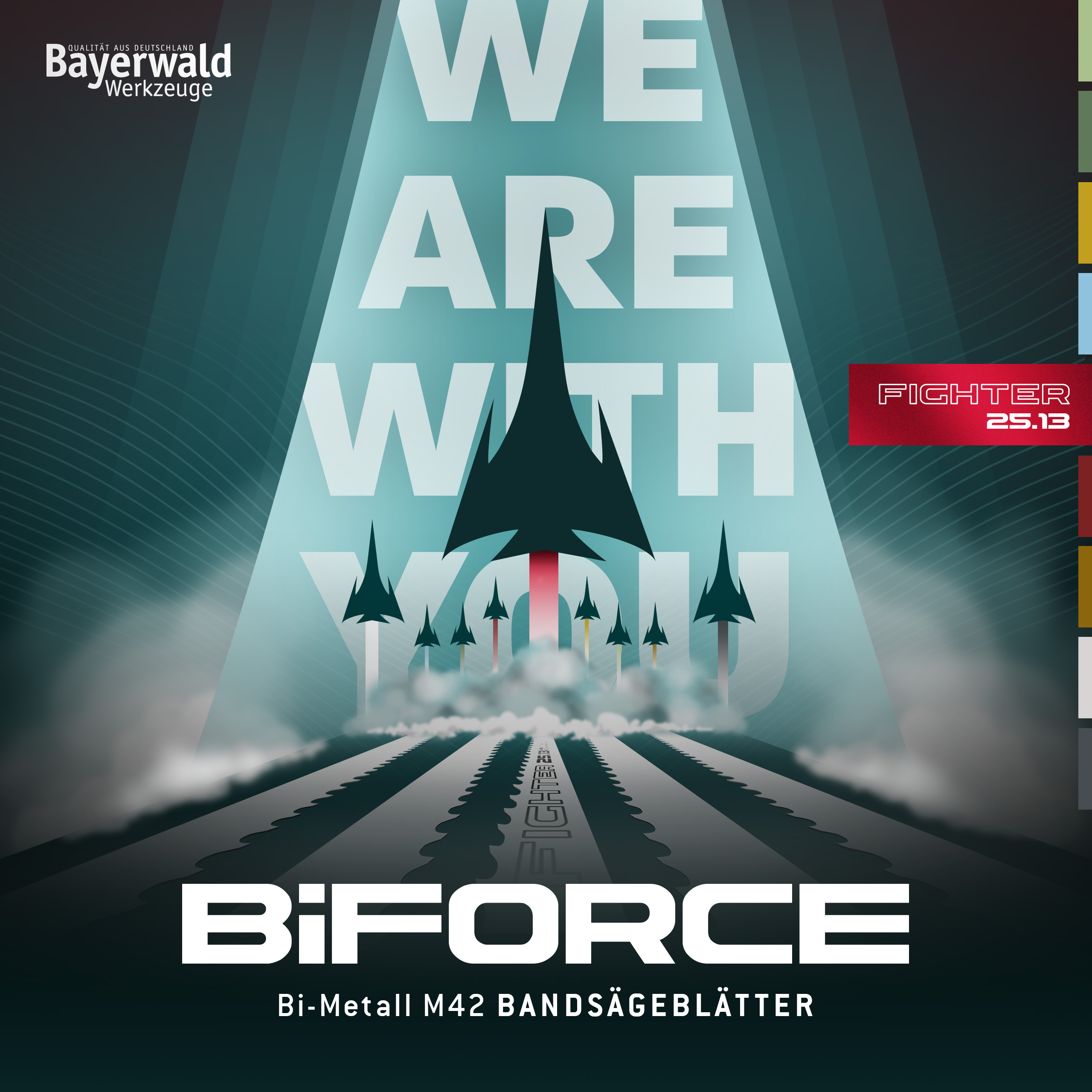 Bayerwald M42  Bandsägeblatt BiFORCE FIGHTER 41 x 1.3 x 1.4|2 ZpZ Bayerwald M42  Bandsägeblatt BiFORCE FIGHTER 41 x 1.3 x 1.4|2 ZpZ