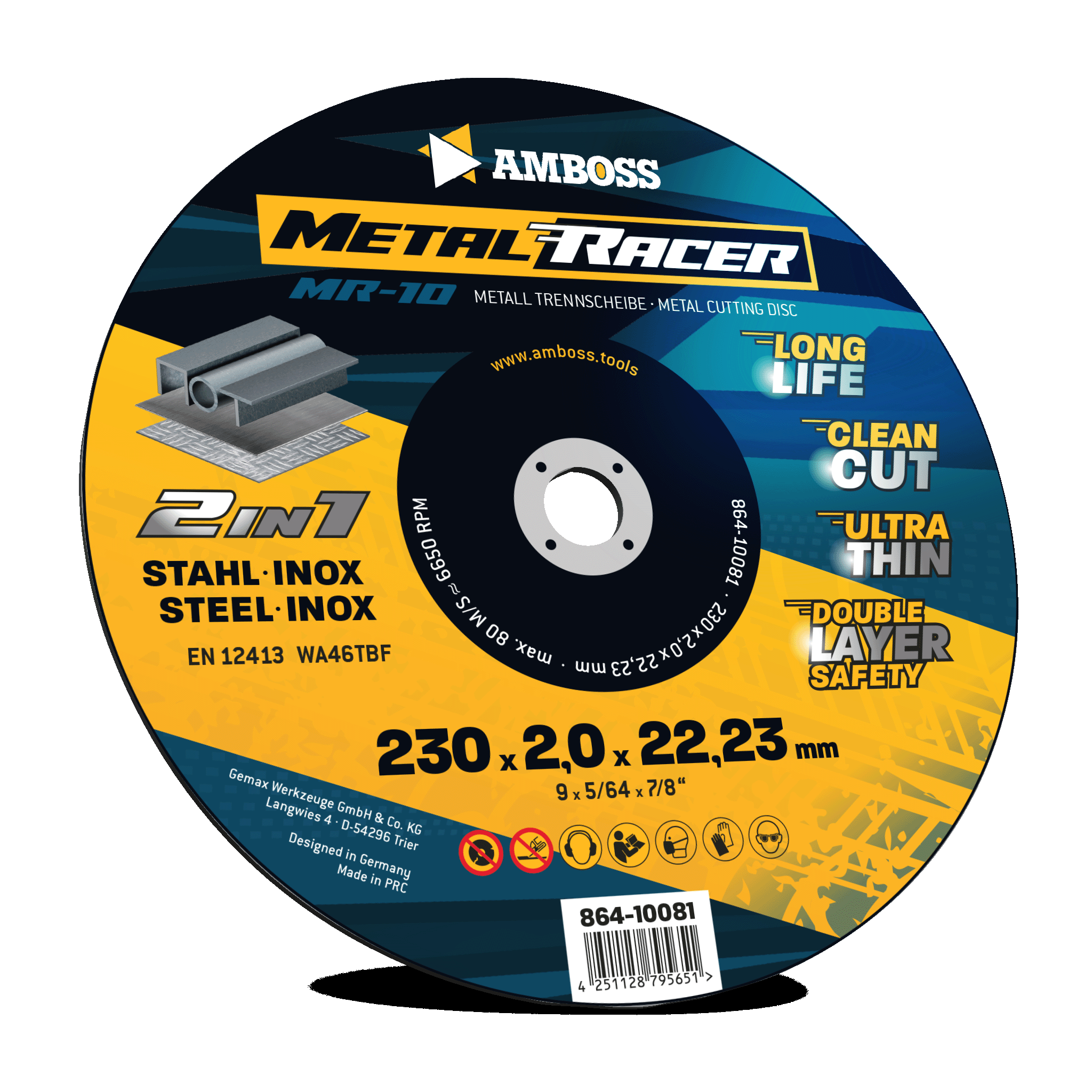 Amboss Metal Racer Metall-Trennscheiben Amboss Metal Racer Metall-Trennscheiben