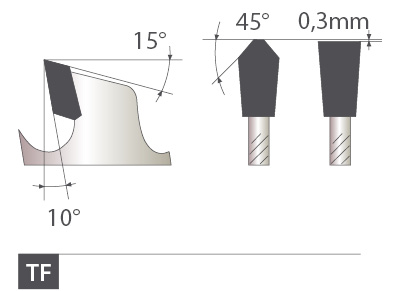 HM Kreissägeblatt - 300 x 3.2/2.2 x 30  Z96 TF pos. HM Kreissägeblatt - 300 x 3.2/2.2 x 30  Z96 TF pos.