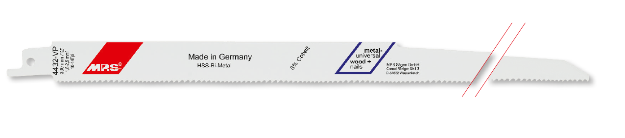 5x MPS Säbelsägeblatt Länge 300 mm 5x MPS Säbelsägeblatt Länge 300 mm