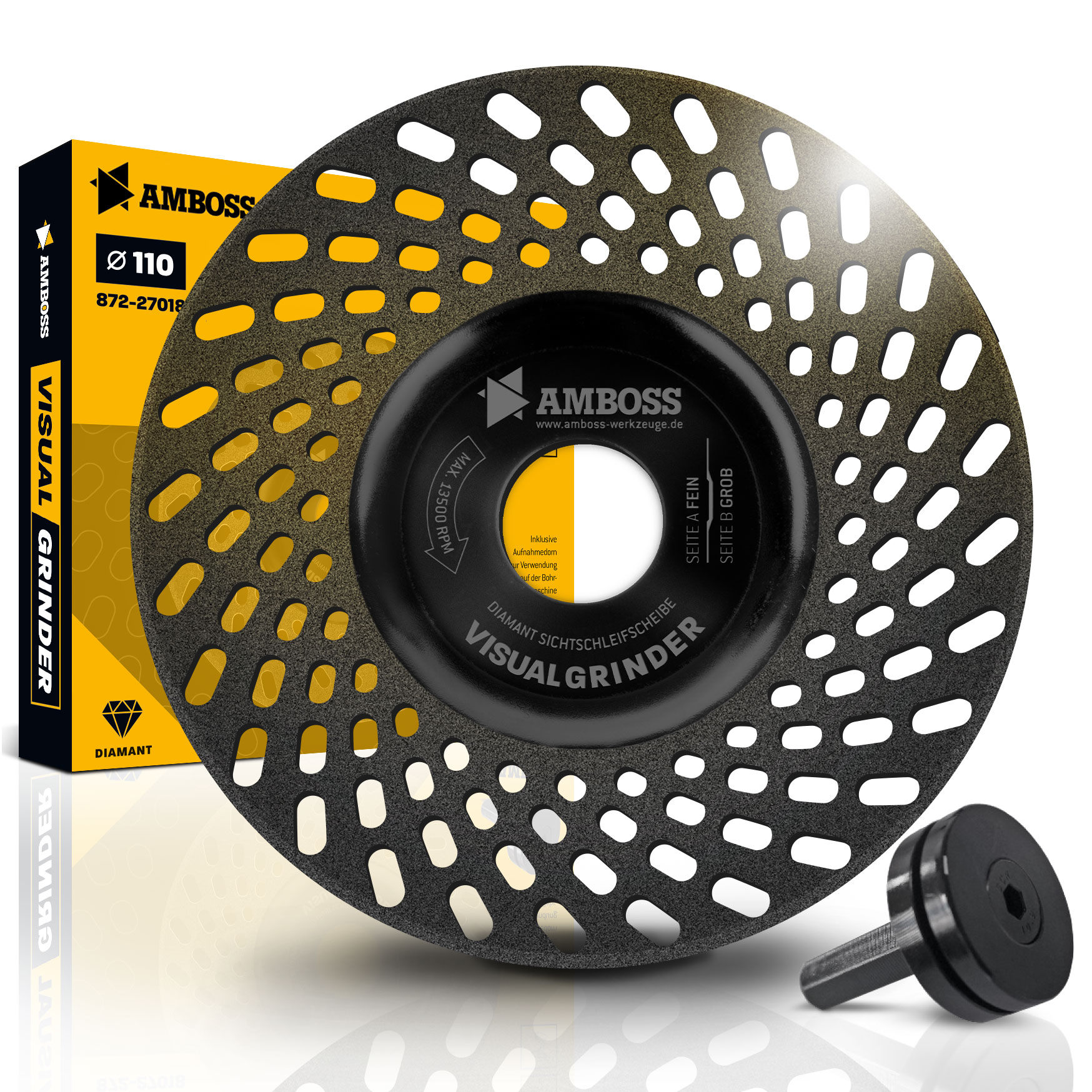 Amboss Diamant Sichtschleifscheibe Visual Grinder